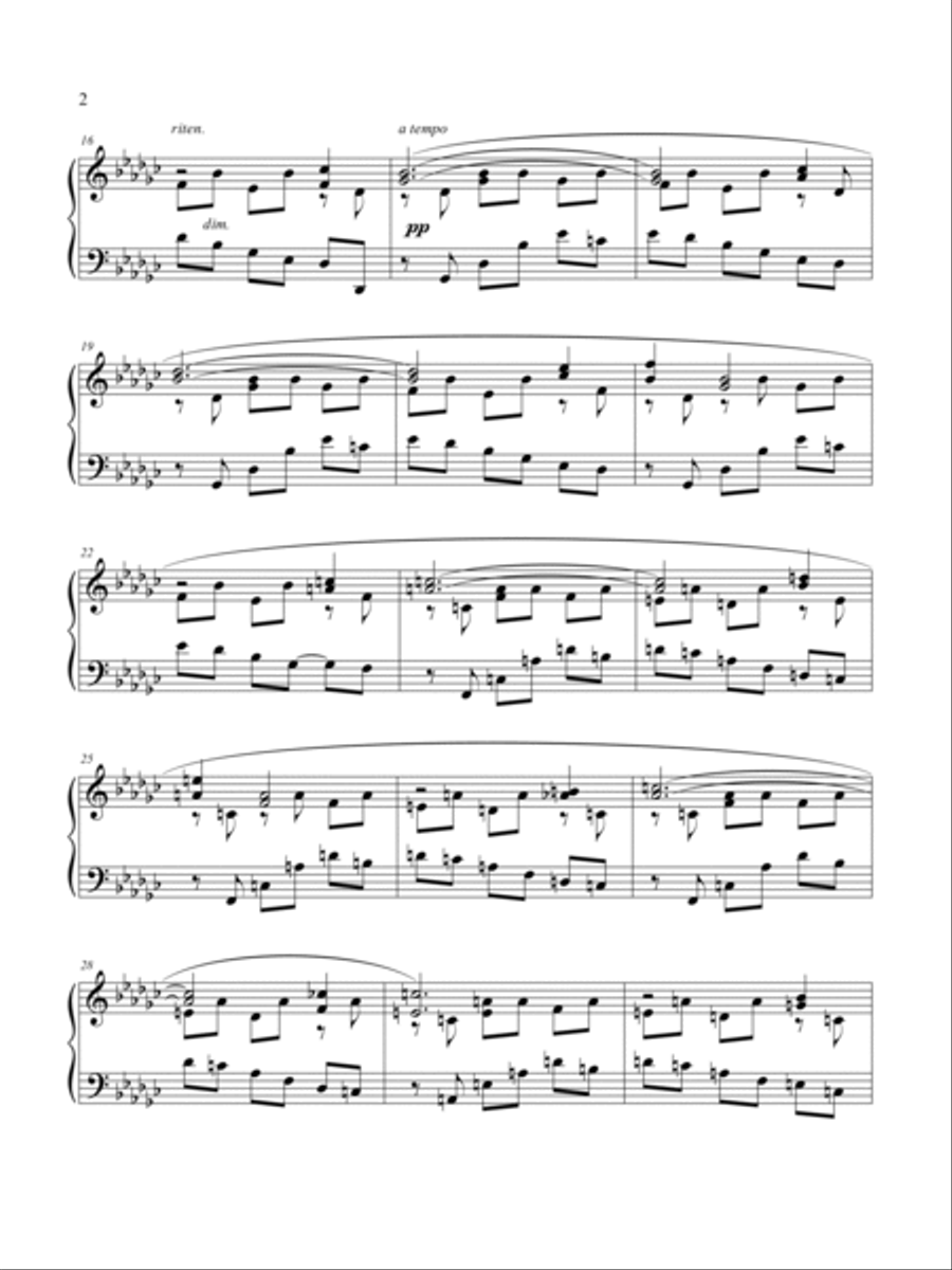 Prelude Op. 1 Piano Solo scores gallery preview page 6