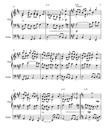 Choral & Fugue in D Major for Organ Op. 18 image number null