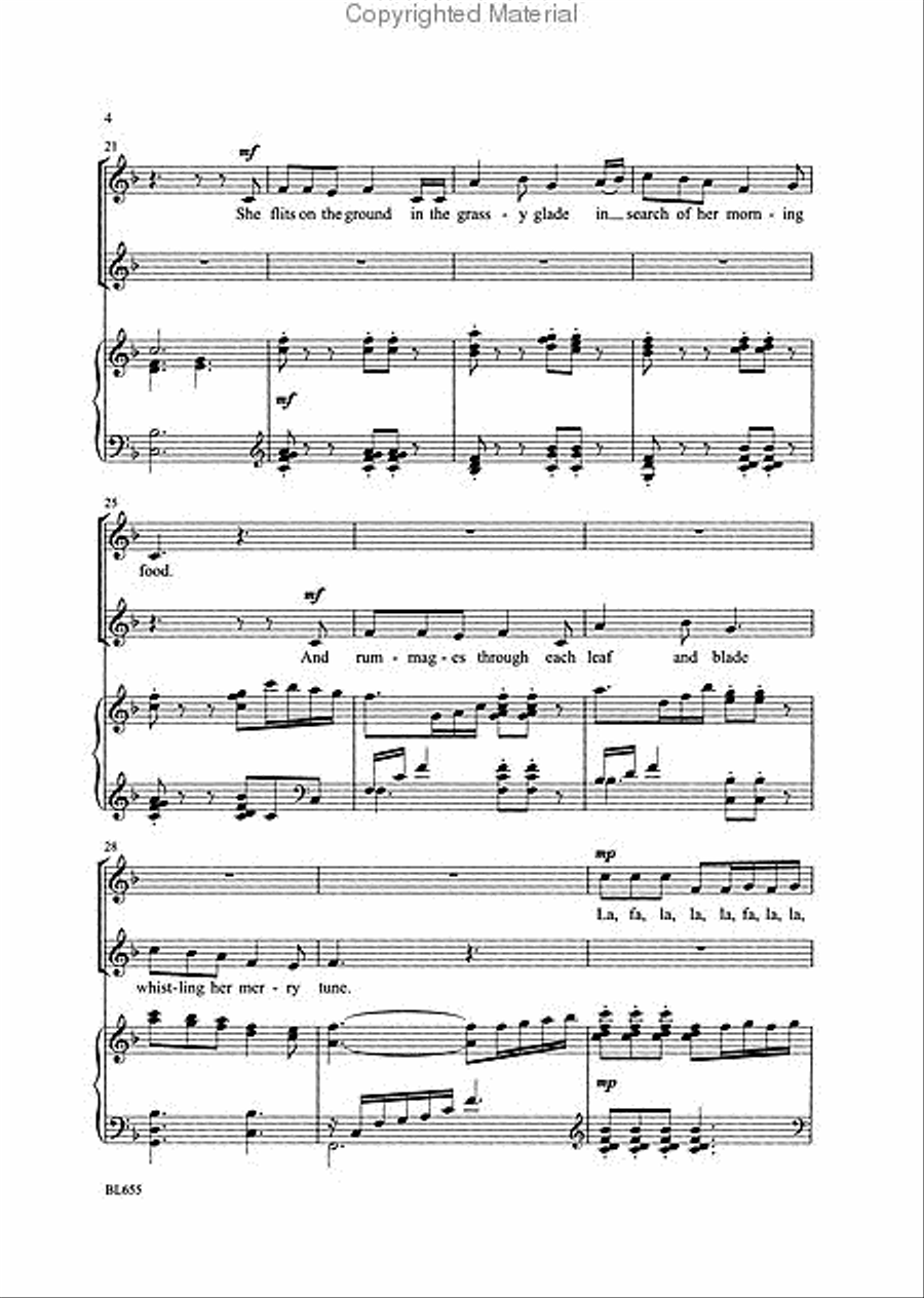 Song of the Sparrow Song of the Sparrow Choir scores gallery preview page 3