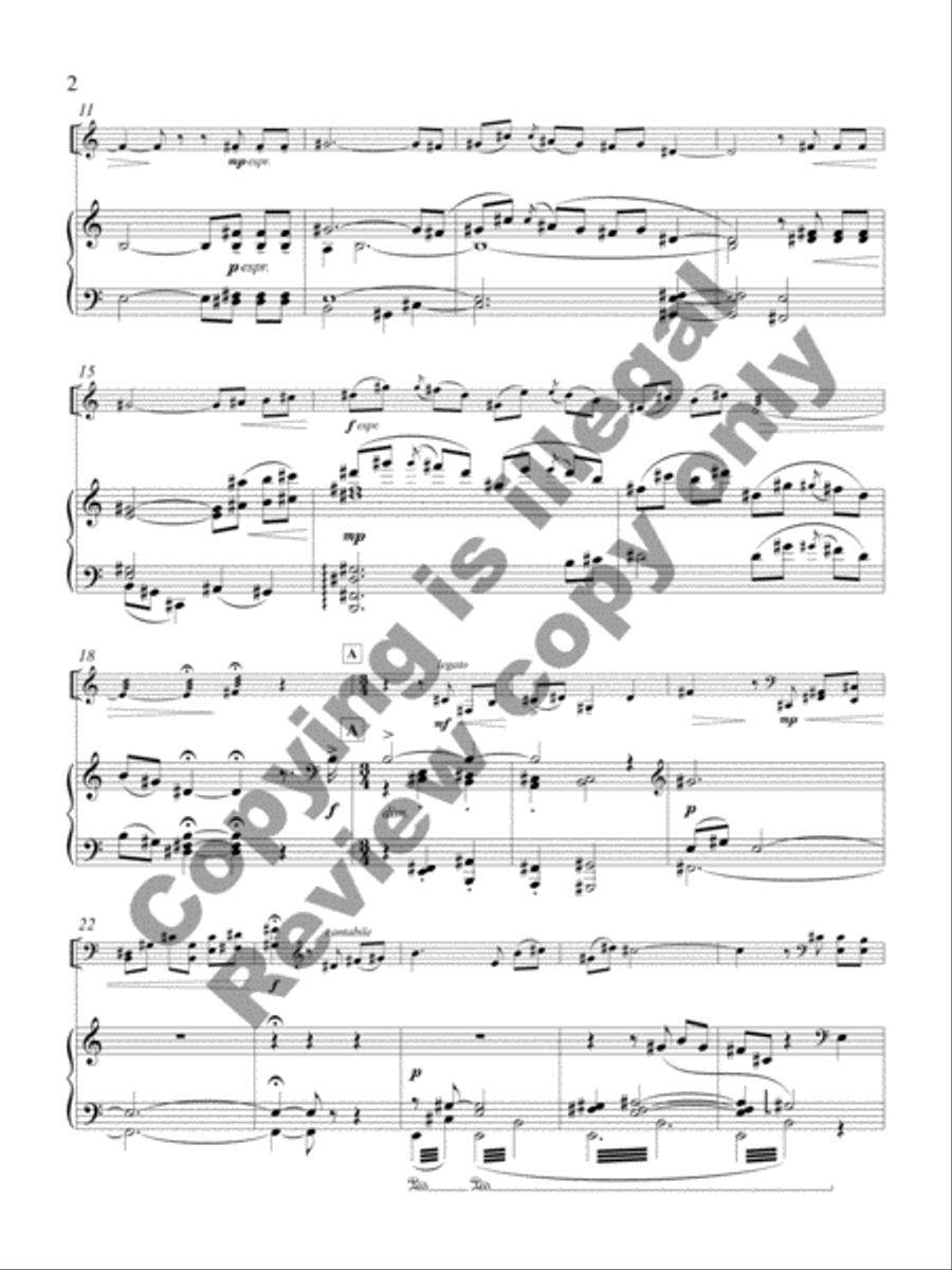 Legends of Kintamani (Cello/Piano Score) Orchestra scores gallery preview page 6