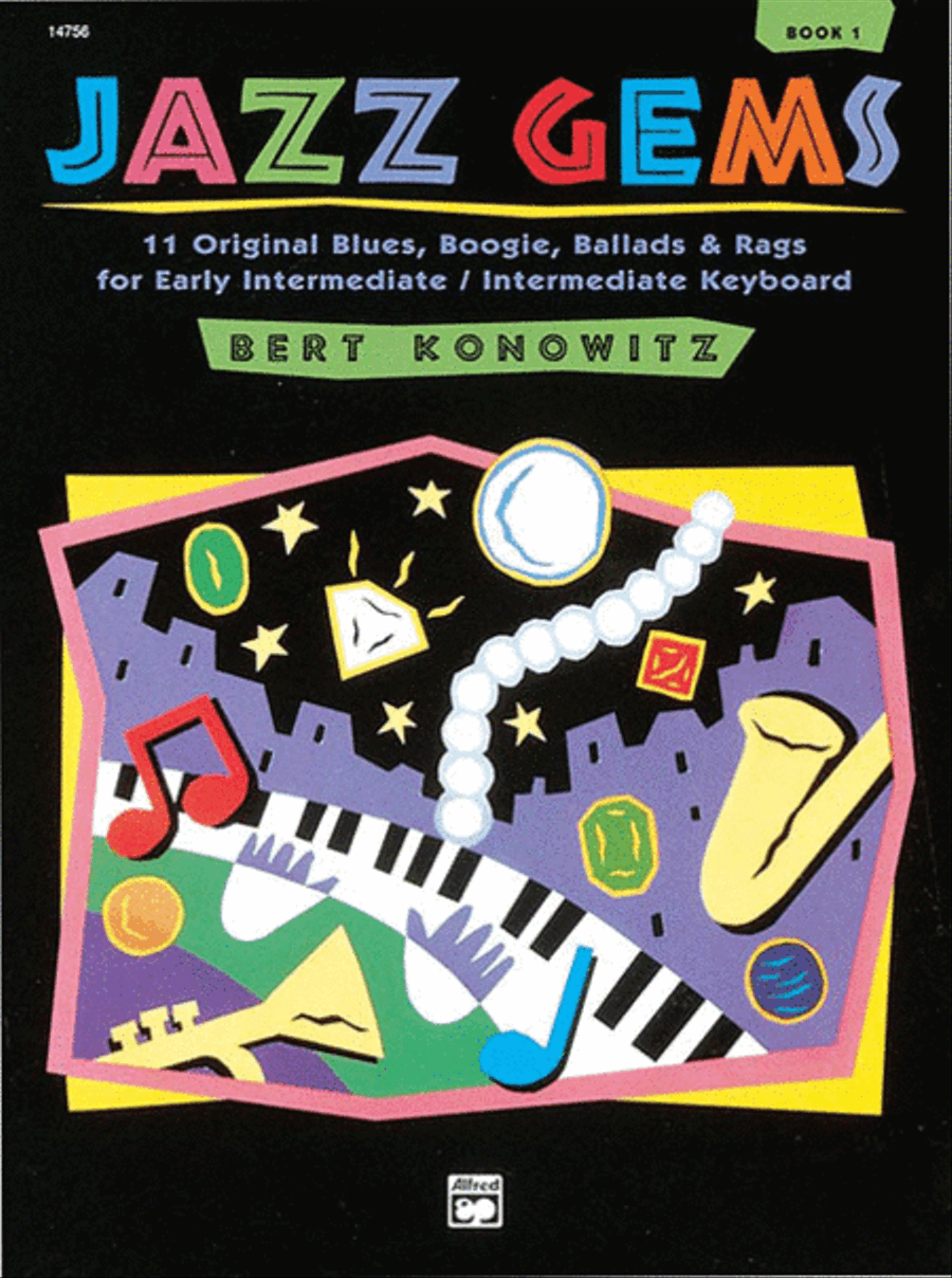 Jazz Gems, Book 1 Piano Solo scores gallery preview page 1
