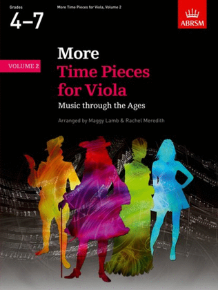 Book cover for More Time Pieces for Viola, Volume 2