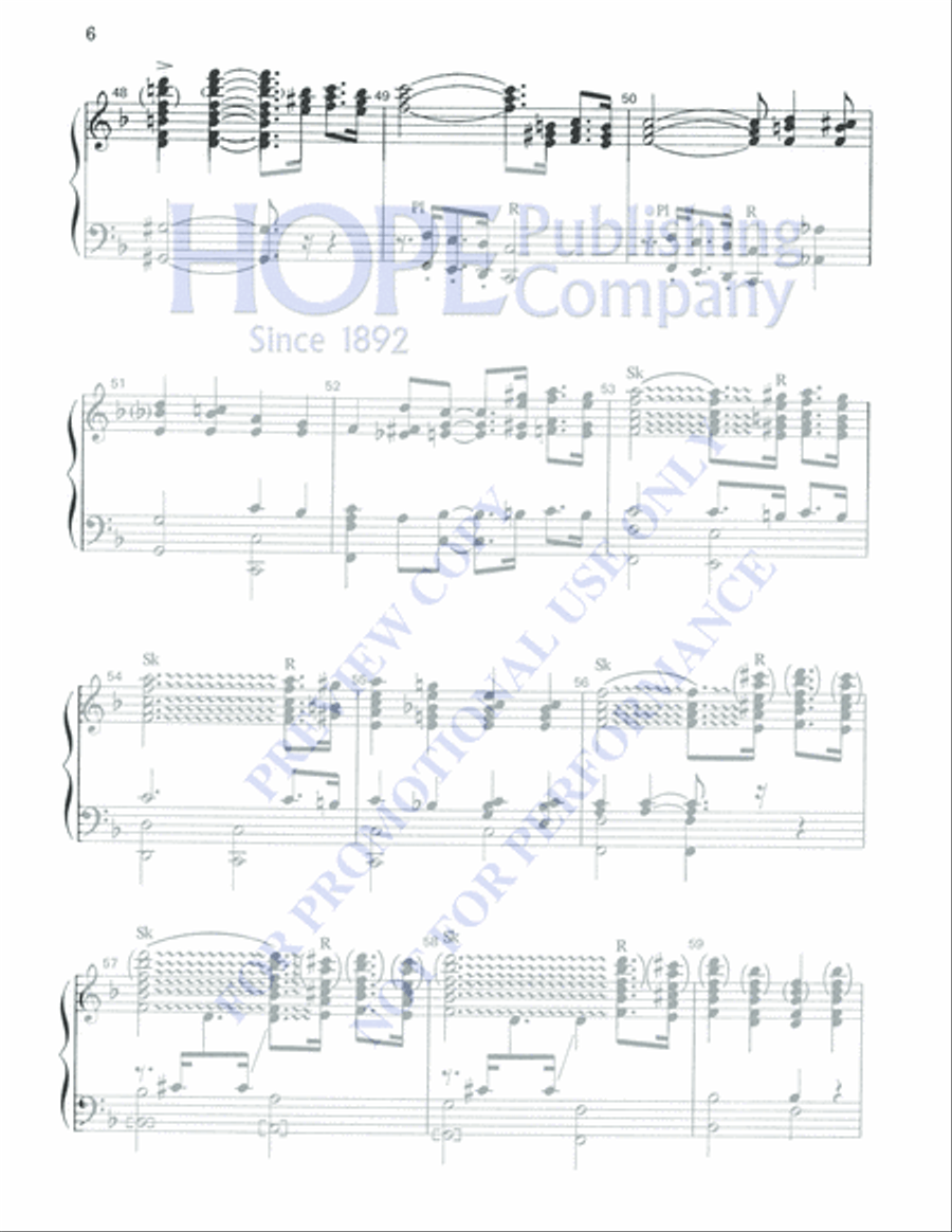 Alexander's Ragtime Band 5-Octaves scores gallery preview page 6