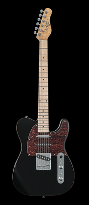 Triple 50 Gloss Black Electric Guitar