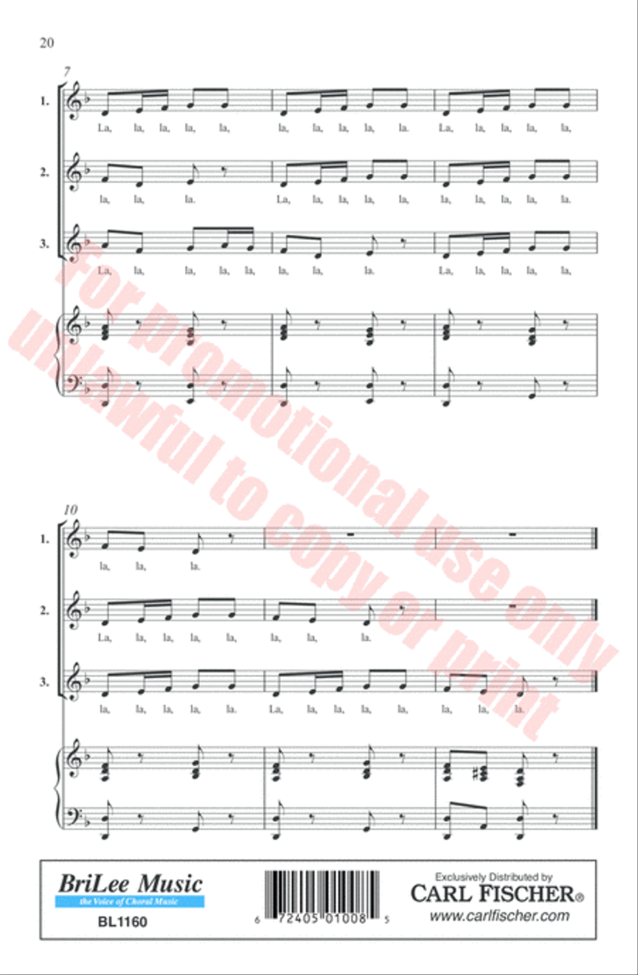 Round and Round: A Collection of Rounds for Emerging Choirs Choir scores gallery preview page 20