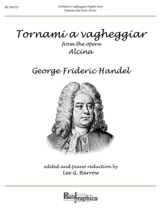 Book cover for Tornami a vagheggiar (higher key)