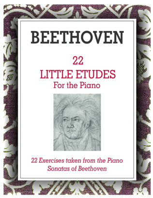 BEETHOVEN - 22 "Little Etudes" (Intermediate Piano Exercises)