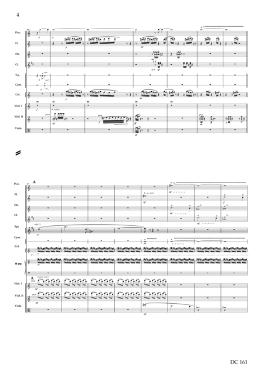 Vinlandsaga - a Nordic Symphony [score] Percussion Ensemble scores gallery preview page 4