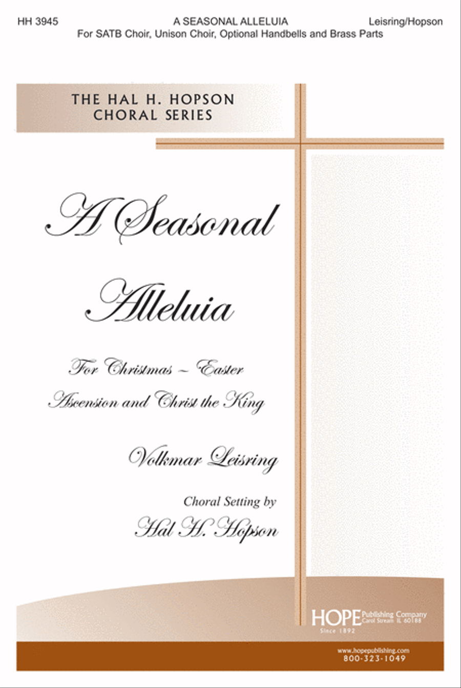 A Seasonal Alleluia A Seasonal Alleluia 4-Part scores gallery preview page 1