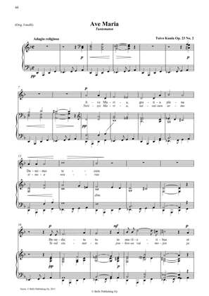 Ave Maria, Op. 23 No. 2 (D minor)