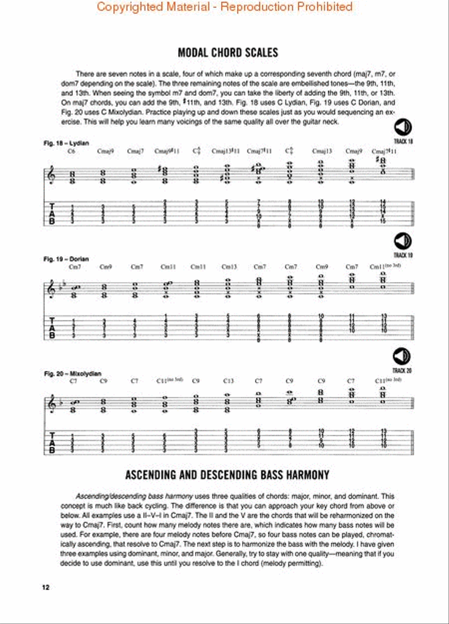 Solo Jazz Guitar Electric Guitar scores gallery preview page 3