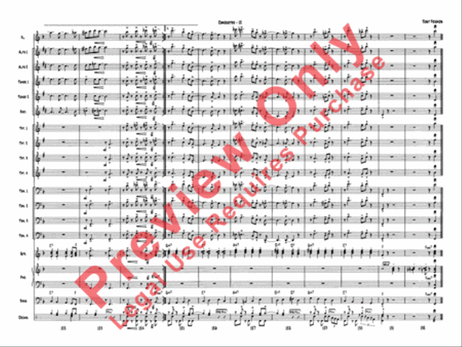 Just Friends Just Friends Jazz Ensemble scores gallery preview page 15