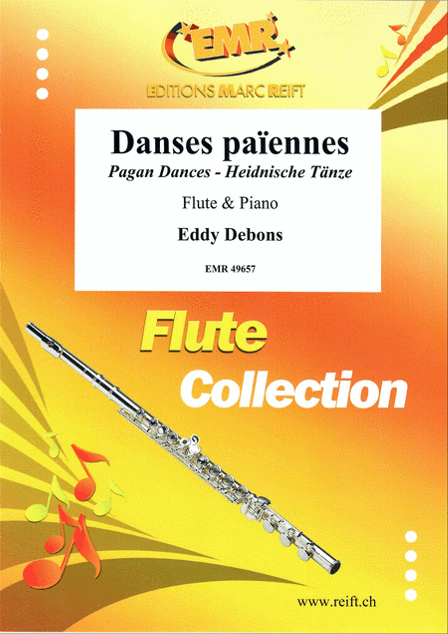 Danses paiennes Flute Solo scores gallery preview page 1