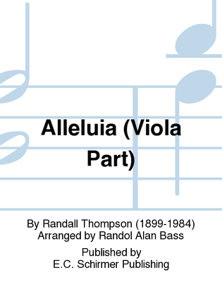 Alleluia (Viola Part)