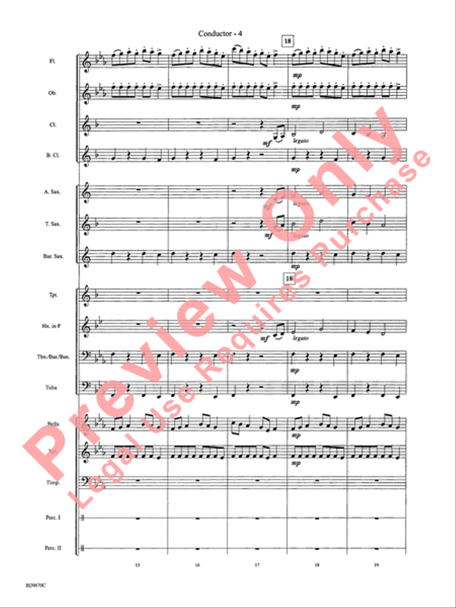 Engines of Resistance Concert Band scores gallery preview page 7