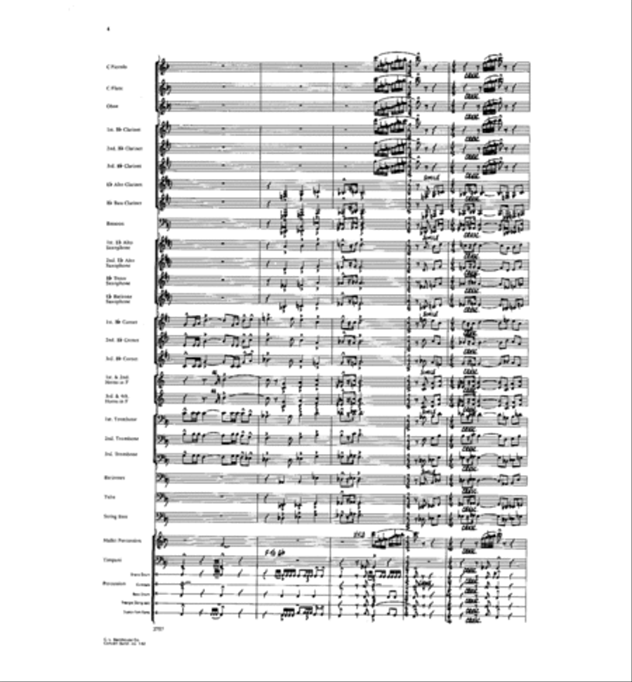 Declaration, Ballade & Finale Concert Band scores gallery preview page 3