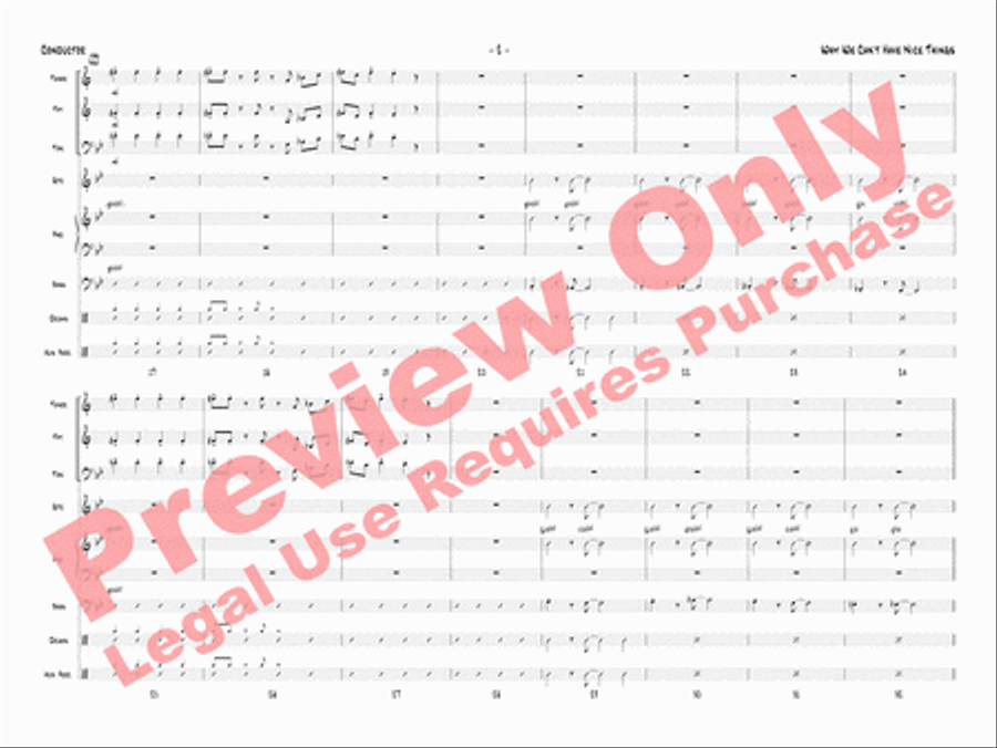 Why We Can't Have Nice Things Jazz Ensemble scores gallery preview page 5