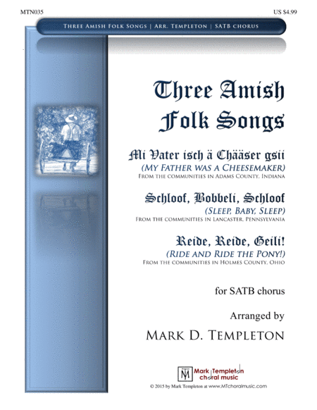 Three Amish Folk Songs image number null