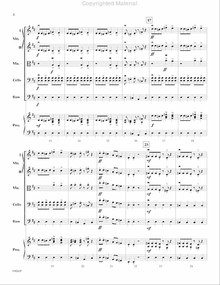 Cruisin' Cruisin' String Orchestra scores gallery preview page 5