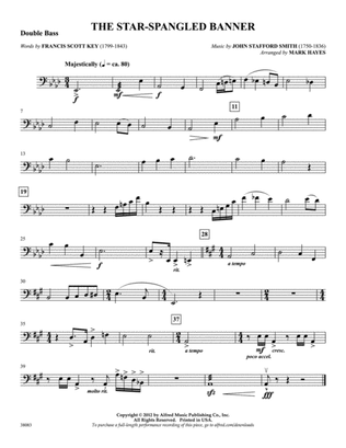 The Star-Spangled Banner: String Bass