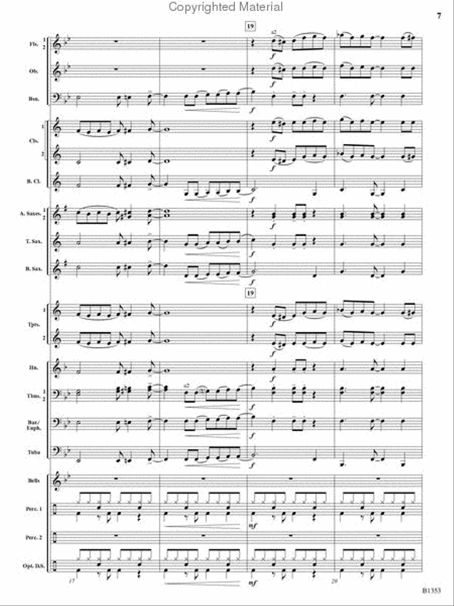 Cruisin' Concert Band scores gallery preview page 6