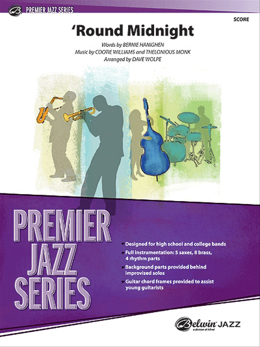 'Round Midnight Jazz Ensemble scores gallery preview page 1