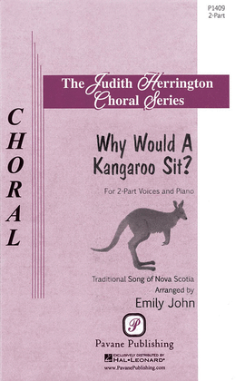 Book cover for Why Would a Kangaroo Sit?
