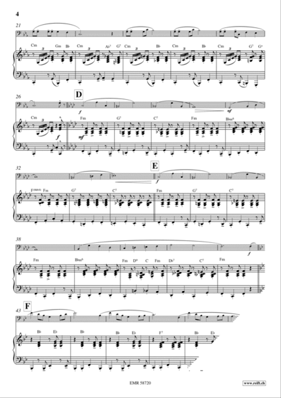 El Despedida Piano Accompaniment scores gallery preview page 4