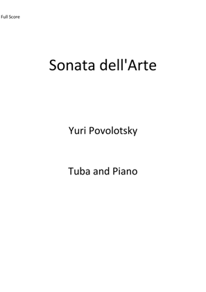 Book cover for Sonata dell'Arte