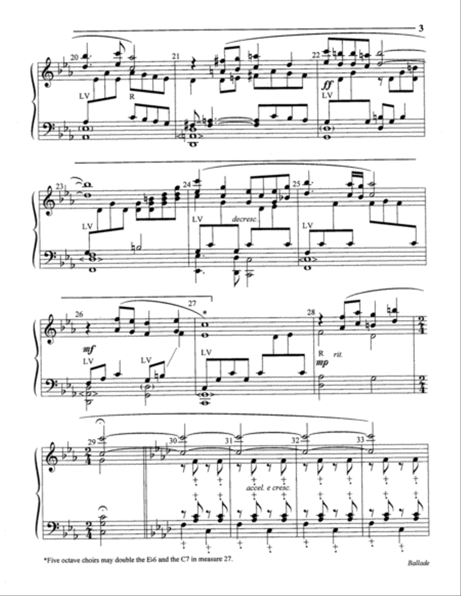 Ballade 5-Octaves scores gallery preview page 11