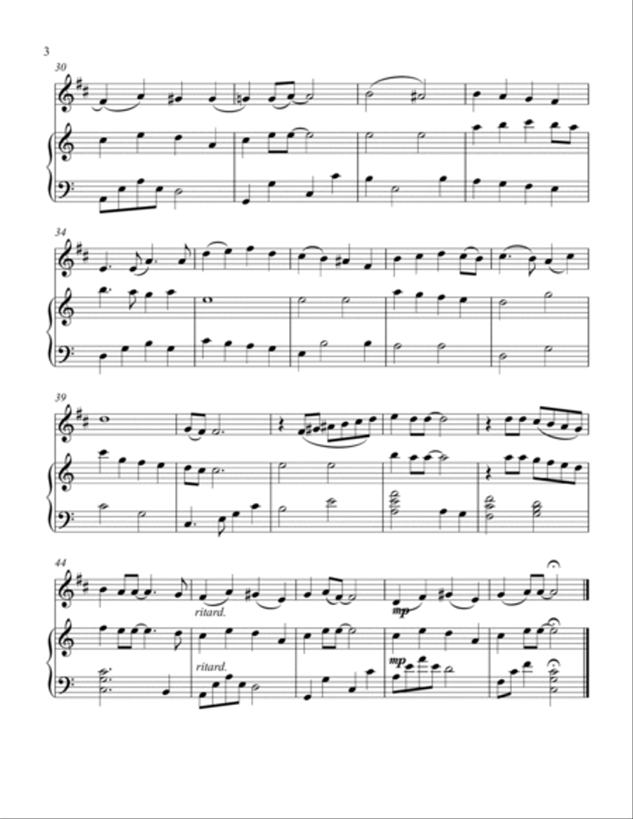 Yesterday B-Flat Clarinet scores gallery preview page 4