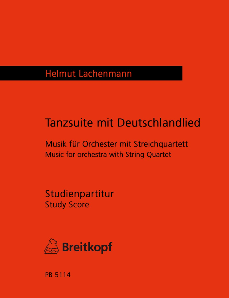 Tanzsuite mit Deutschlandlied