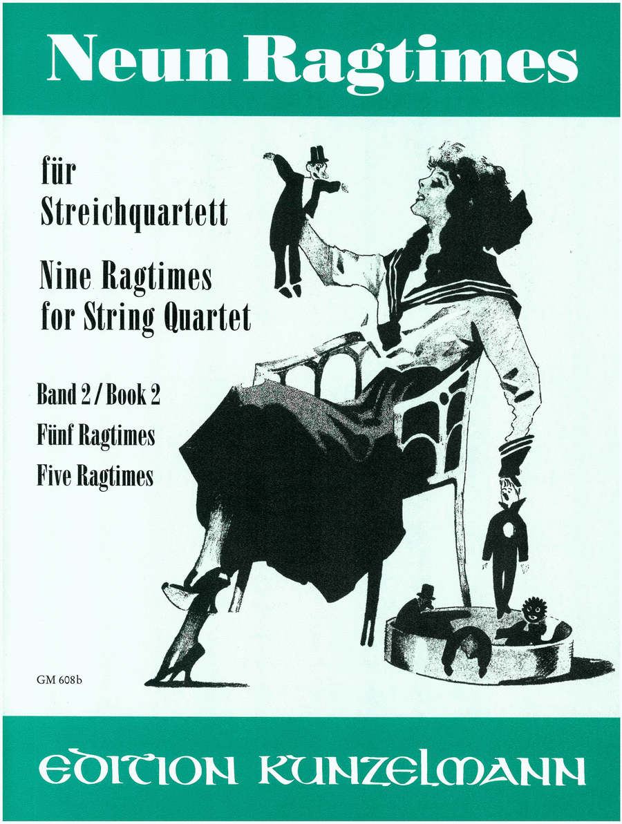 Ragtimes for String Quartet (5), Volume 2