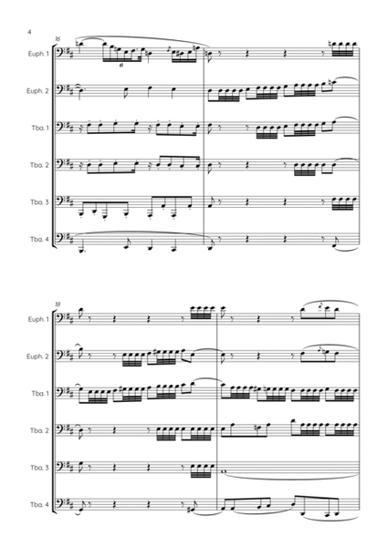 Barber of Seville Overture for Tuba Choir image number null