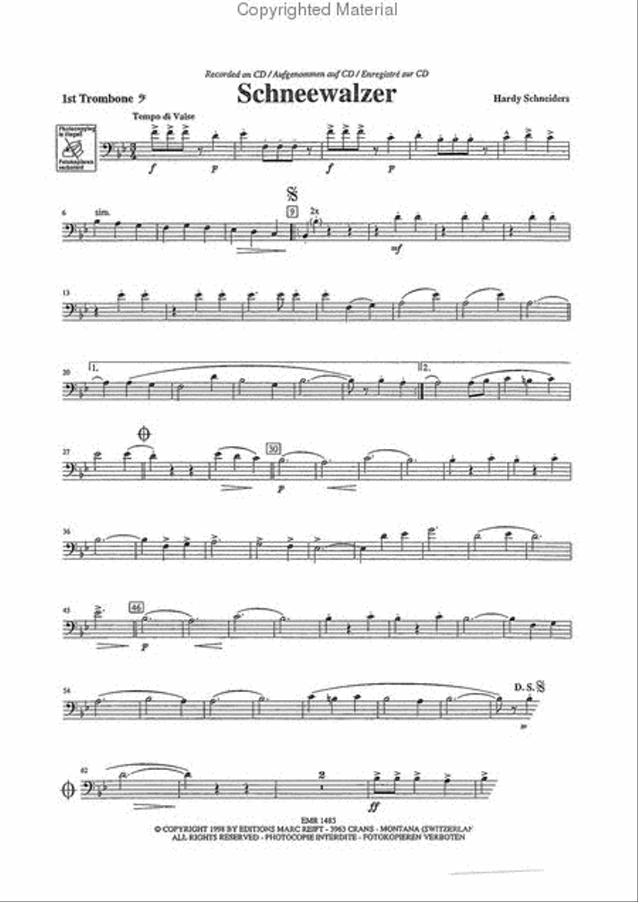 Play The 1st Trombone With The Marc Reift Orchestra Concert Band scores gallery preview page 6