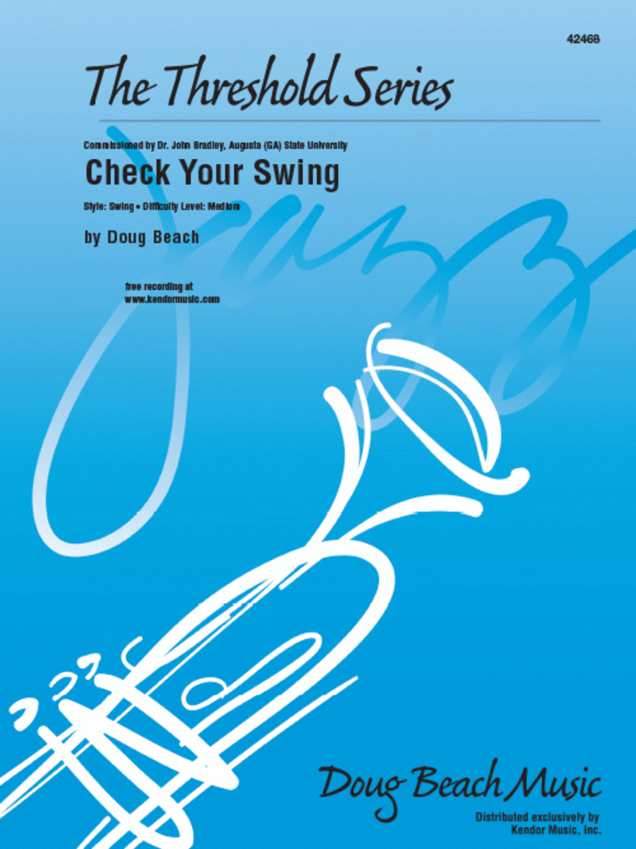 Check Your Swing Check Your Swing Jazz Ensemble scores gallery preview page 1