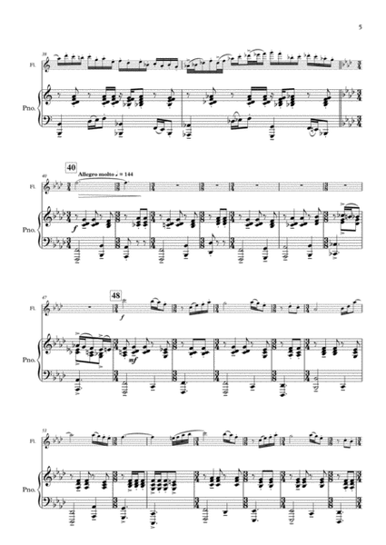 "Flutter" for Flute & Piano image number null