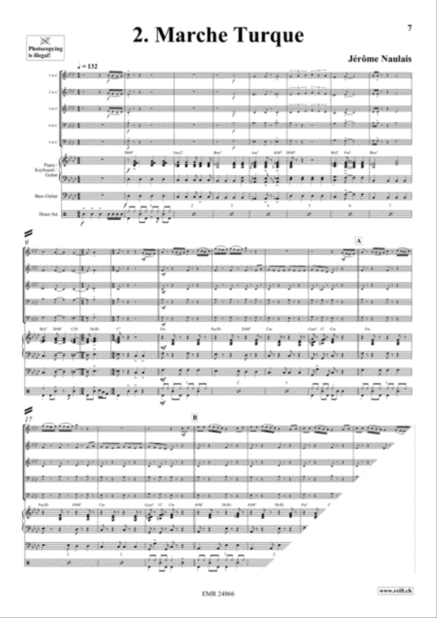 Play With Your Band Volume 4 Brass Ensemble scores gallery preview page 5
