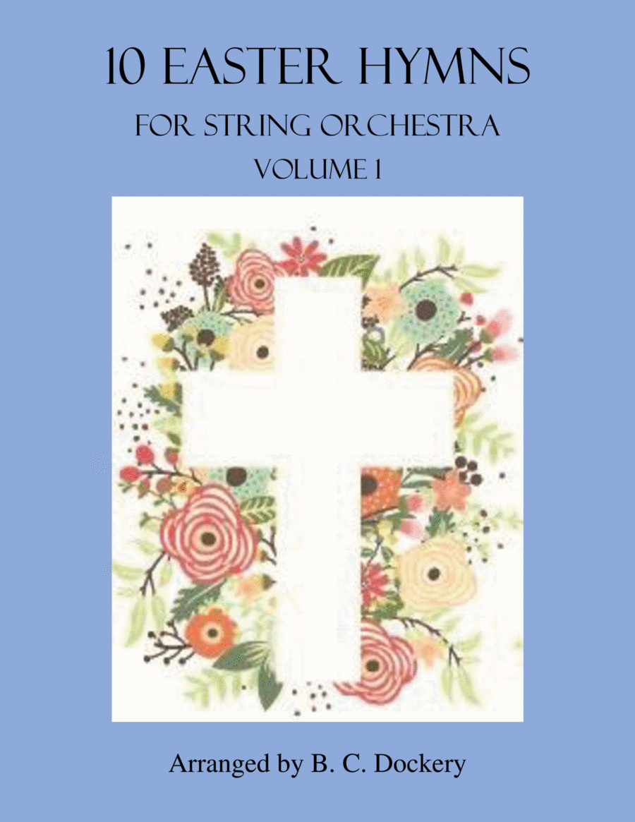 10 Easter Hymns for String Orchestra: Volume 1 String Orchestra scores gallery preview page 1