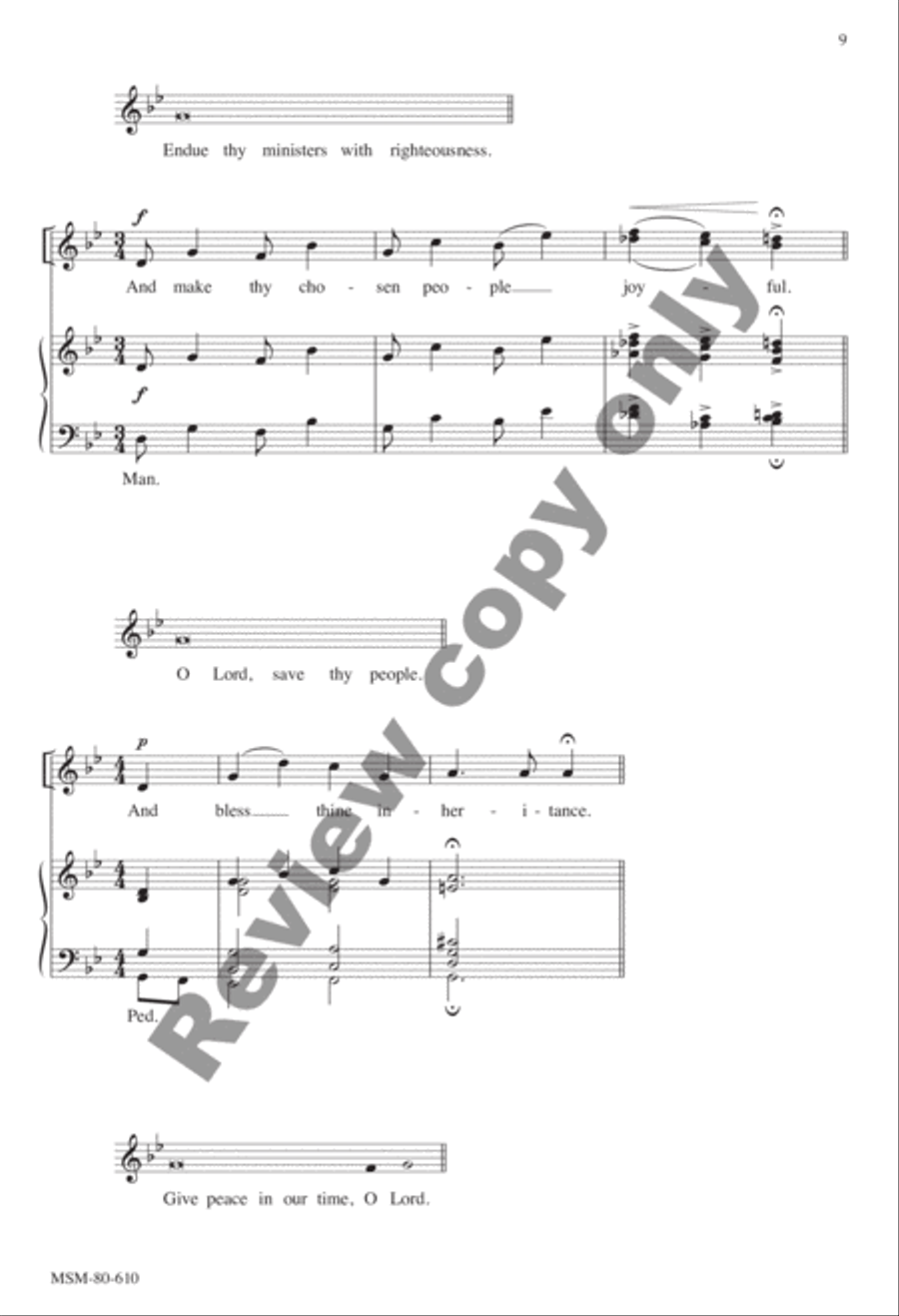 Evensong Evensong Unison Choir scores gallery preview page 42