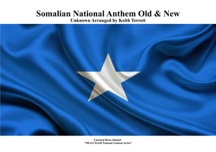 Somalian National Anthem for Brass Quintet (Old & New) (MFAO World National Anthem Series)