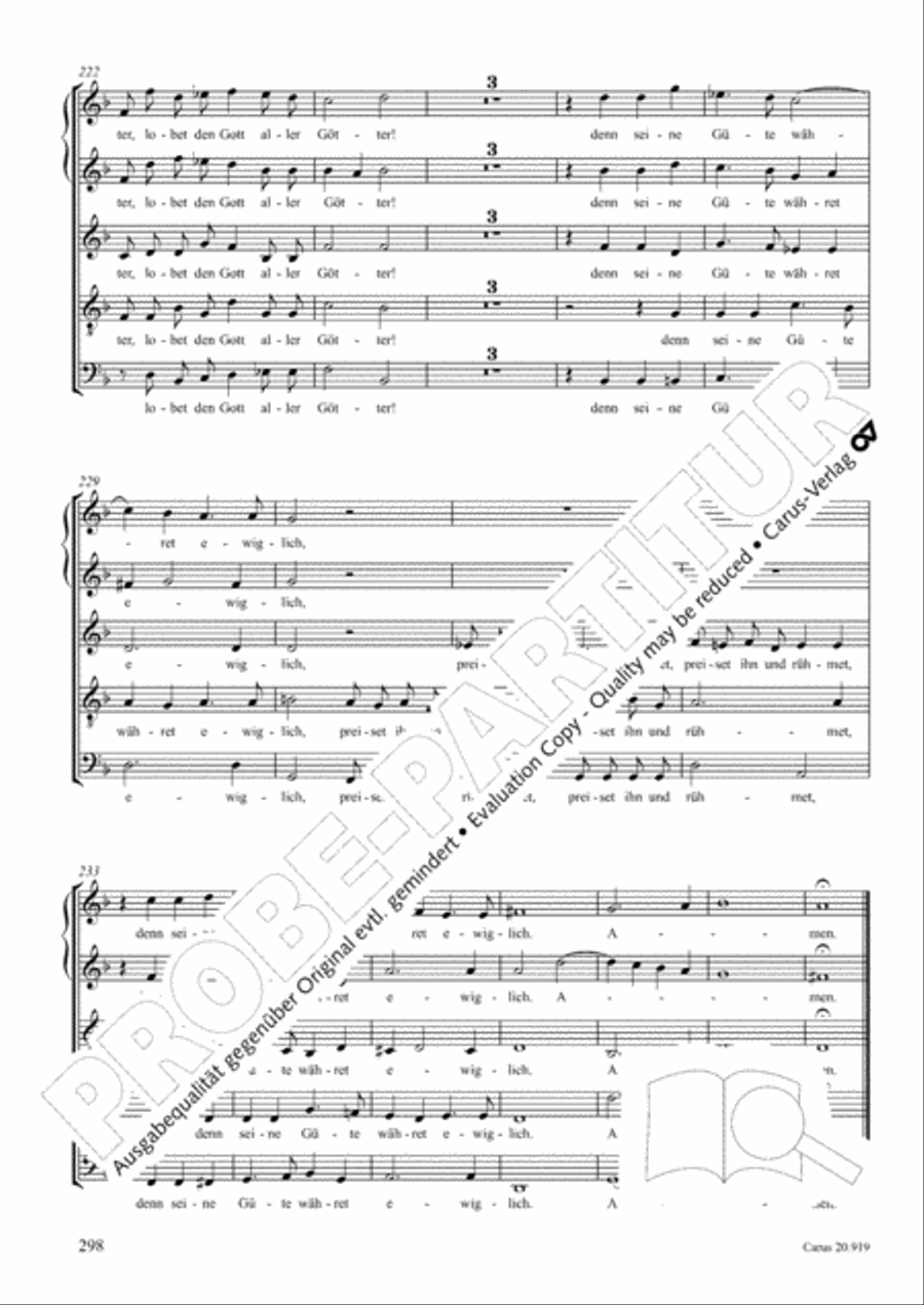 Opera varia I. Works with 1-7 parts (Complete edition, vol. 19) [Werke mit 1-7 obligaten Stimmen] Score scores gallery preview page 355
