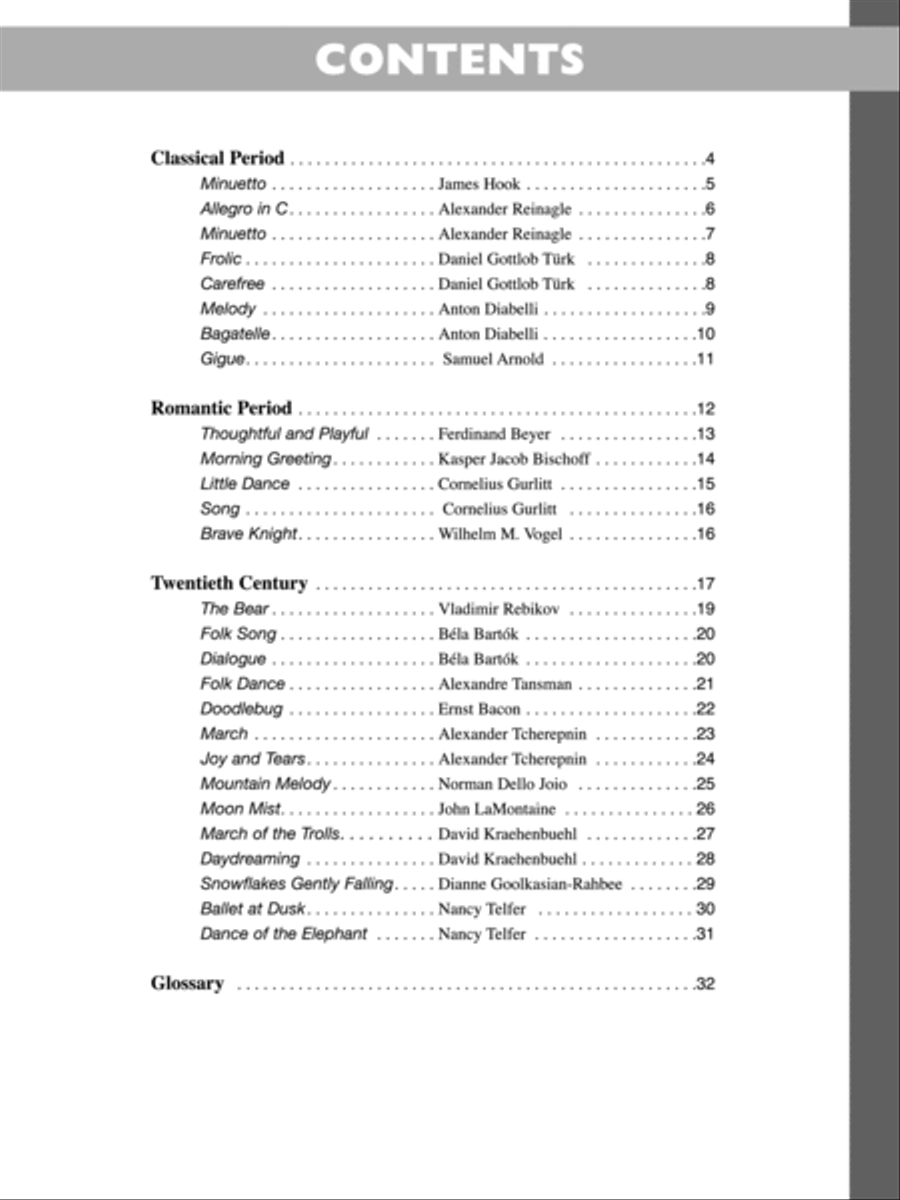 The Music Tree Keyboard Literature Piano Method scores gallery preview page 2