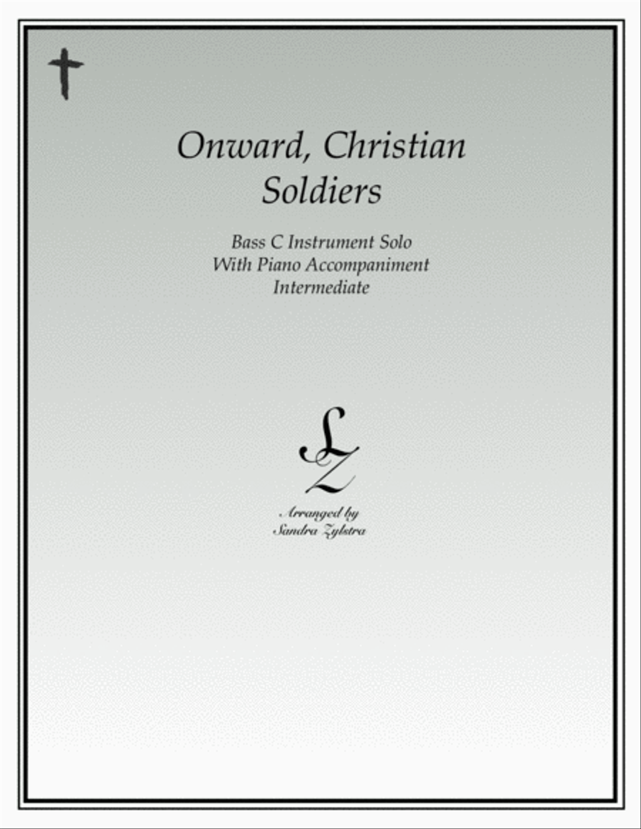 Onward, Christian Soldiers (bass C instrument solo) Baritone Horn TC scores gallery preview page 1