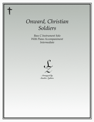 Book cover for Onward, Christian Soldiers (bass C instrument solo)