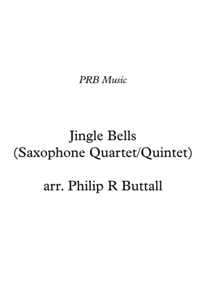 Book cover for Jingle Bells (Saxophone Quartet / Quintet) - Score