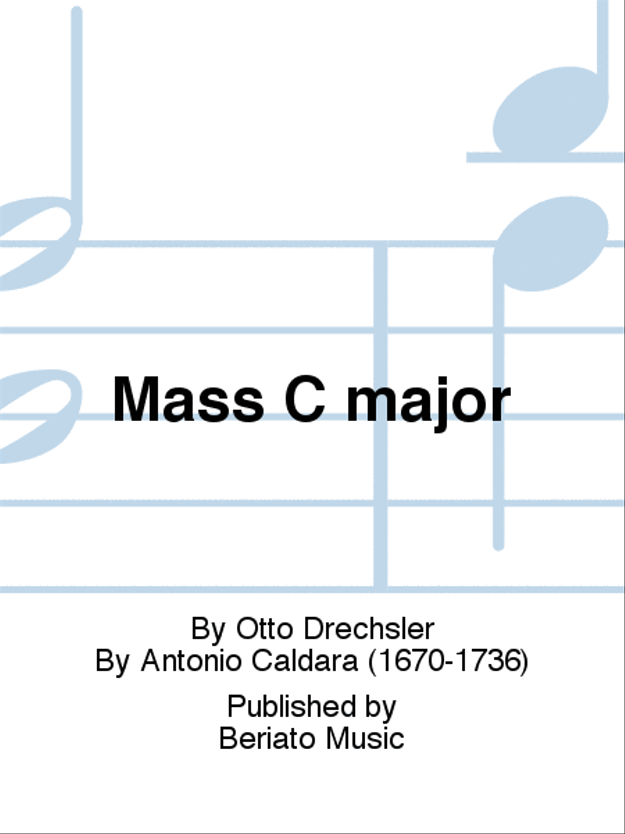 Mass C major 4-Part scores gallery preview page 1