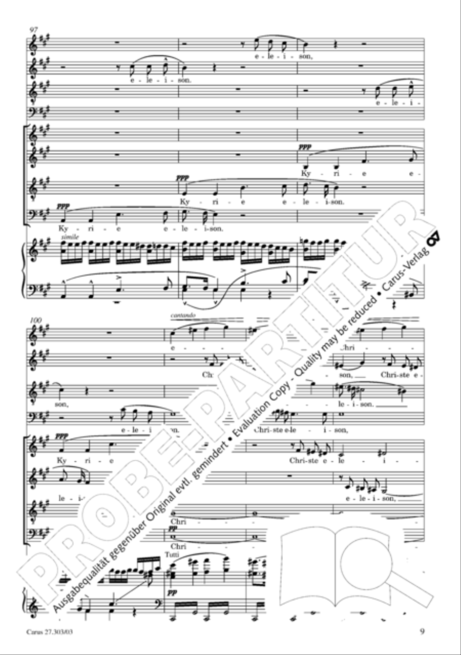 Messa da Requiem 4-Part scores gallery preview page 10