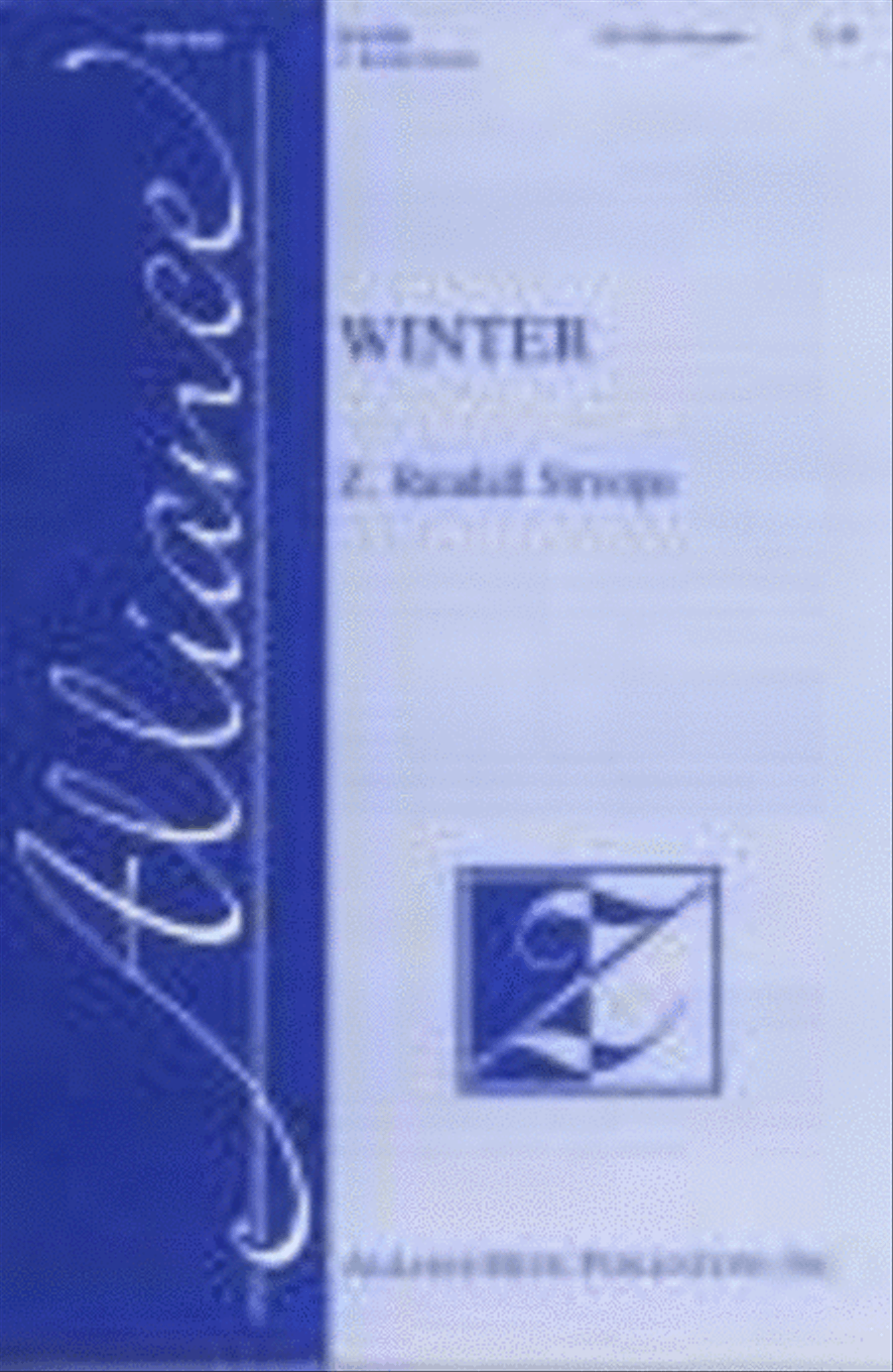 Winter SSATB scores gallery preview page 1