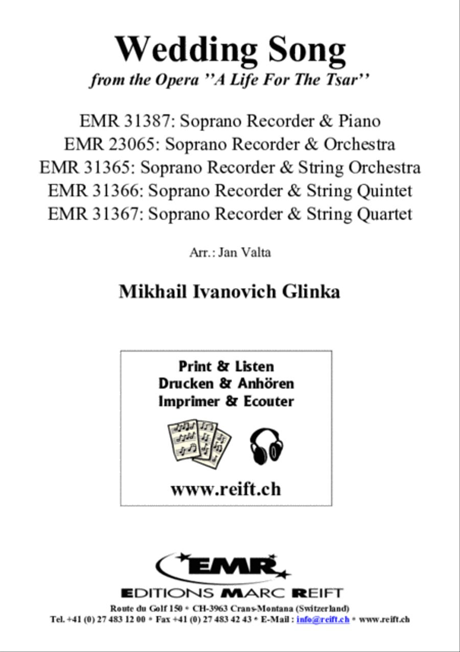 Wedding Song Soprano Recorder scores gallery preview page 2